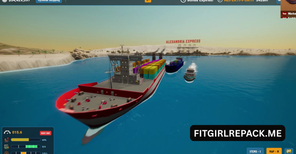 Suez Canal Training Simulator Demo