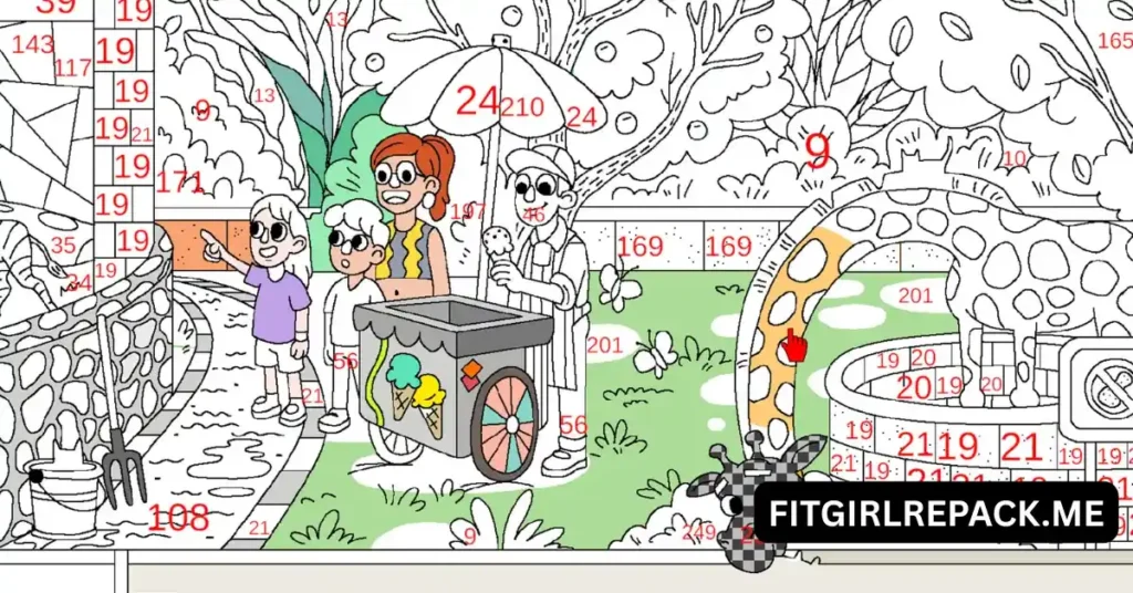 100 Cats Lost In World Find & Color