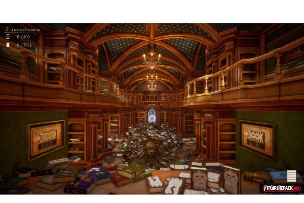 Librarian: Tidy Up the Arcane Library!