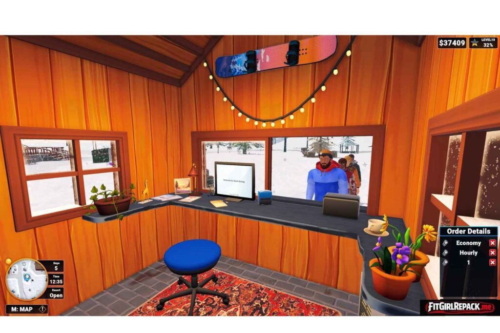 Snow Resort Simulator