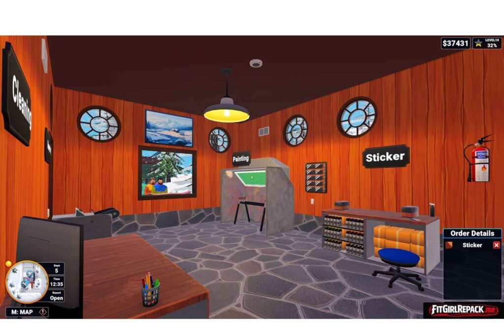 Snow Resort Simulator