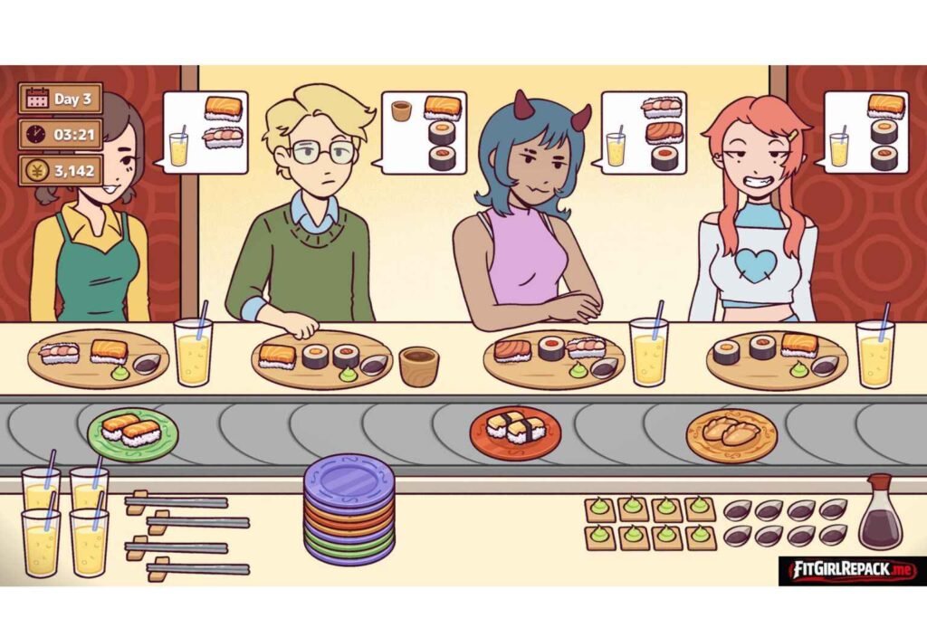 Ugoku Sushi Bar Demo