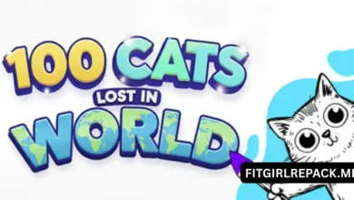 100 Cats Lost In World Find & Color