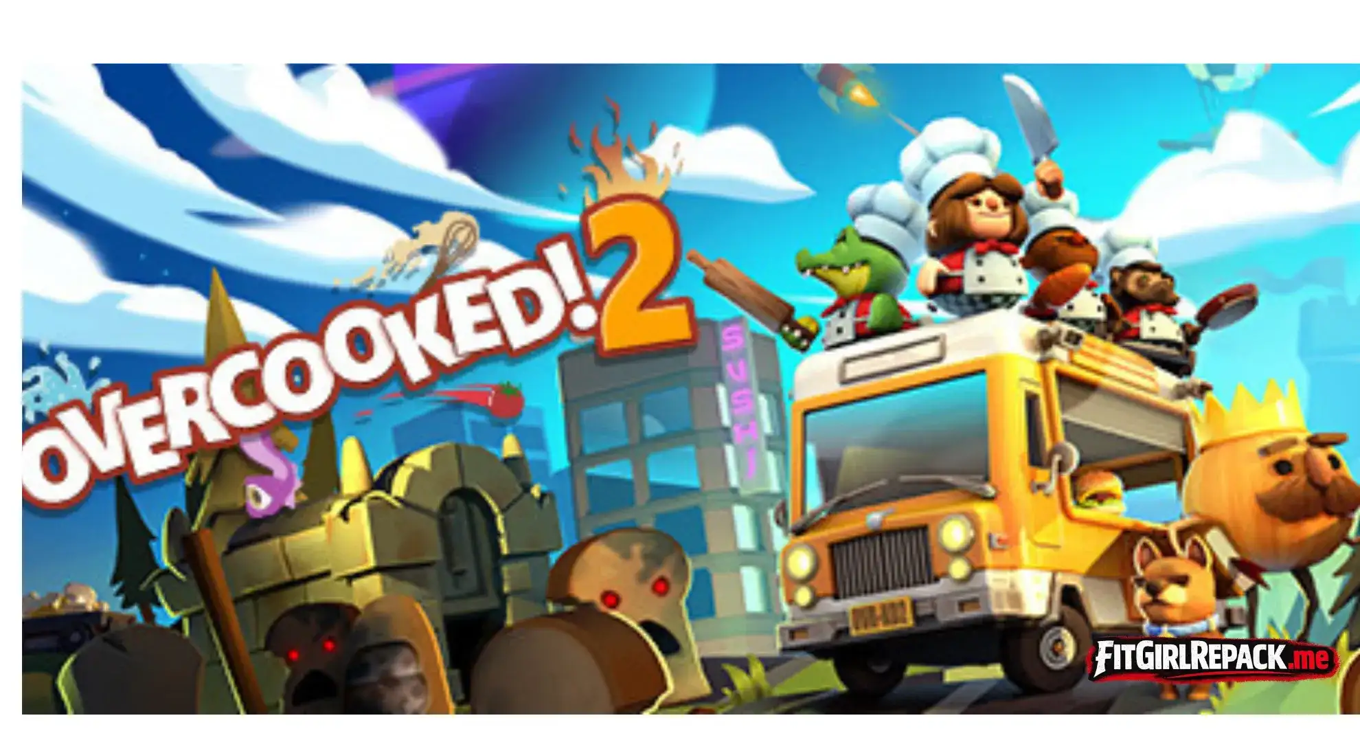 Overcooked! 2 Free Download for Windows PC